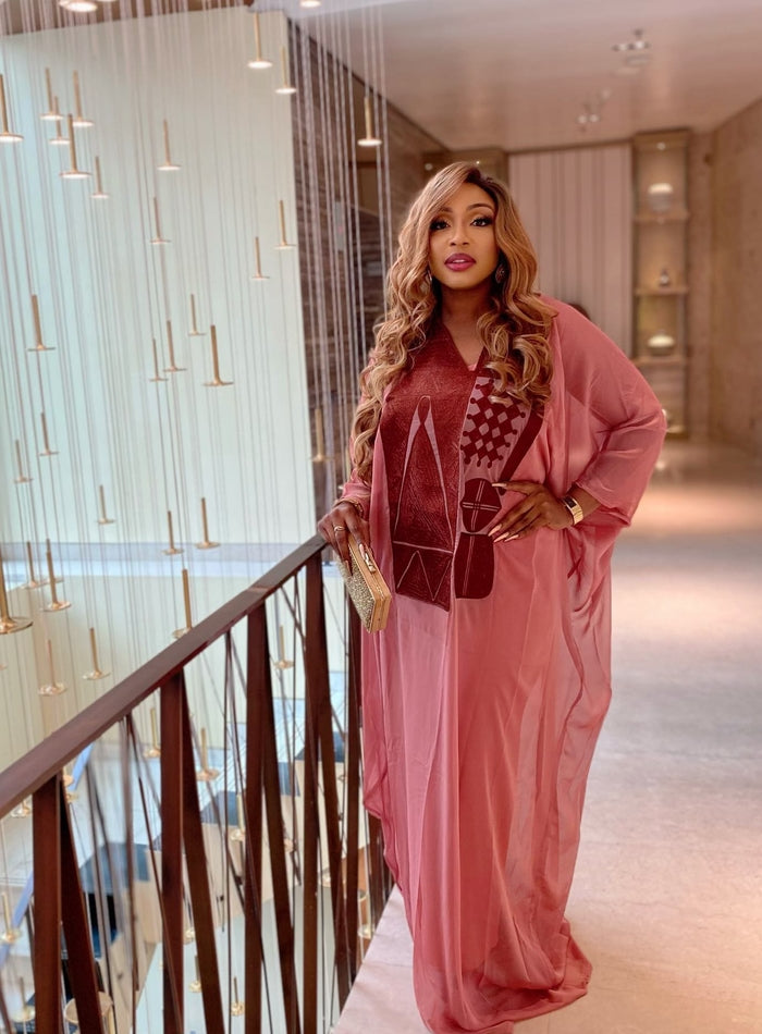 Luxe Modest Embroidered Boubou Gown