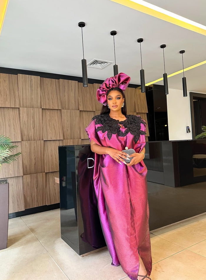 Luxe Andreah Boubou Dress + Scarf