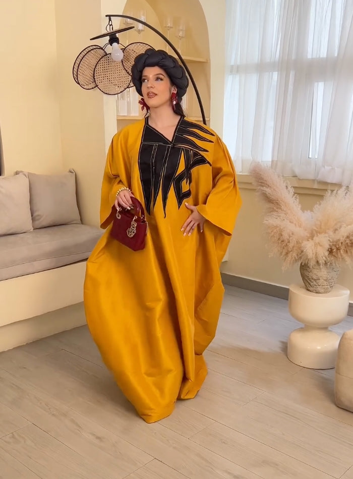 ABIKE BUBU DRESS + Turban