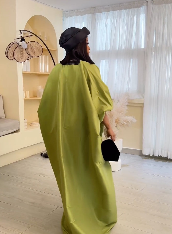 ABIKE BUBU DRESS + Turban