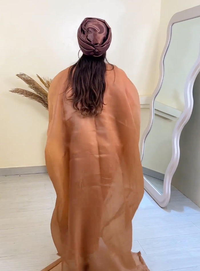 Rich Wife HALIMA BUBU DRESS + Turban