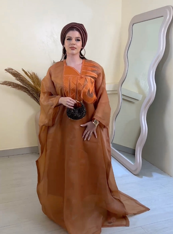 Rich Wife HALIMA BUBU DRESS + Turban