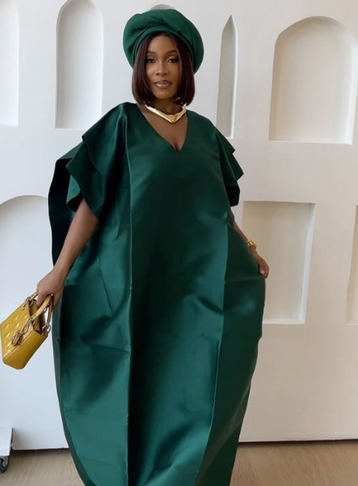 BANKE BUBU DRESS +TURBAN