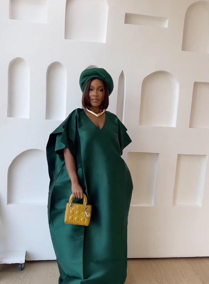 BANKE BUBU DRESS +TURBAN