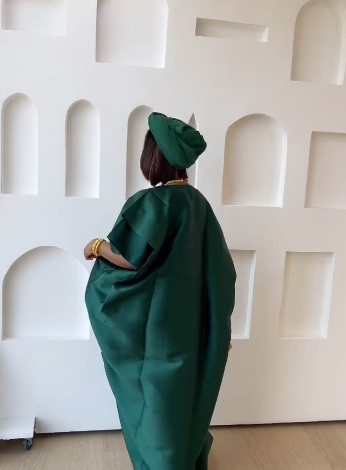 BANKE BUBU DRESS +TURBAN