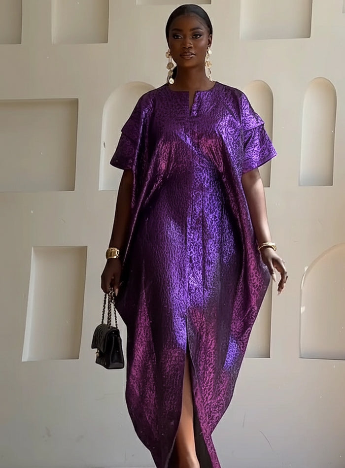 THE LIMMA BUBU DRESS in Purple