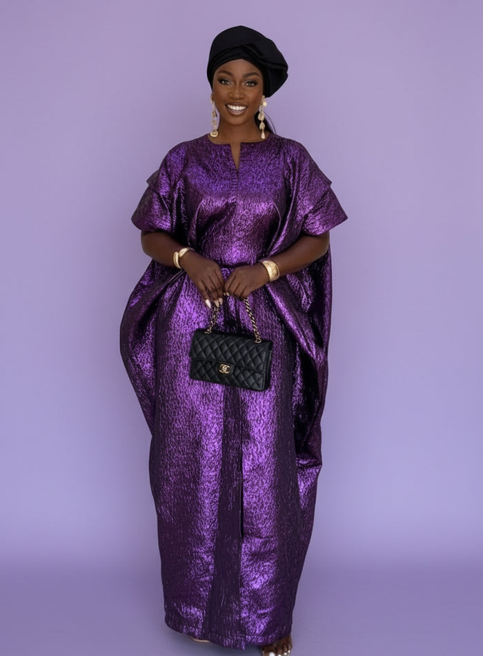 THE LIMMA BUBU DRESS in Purple