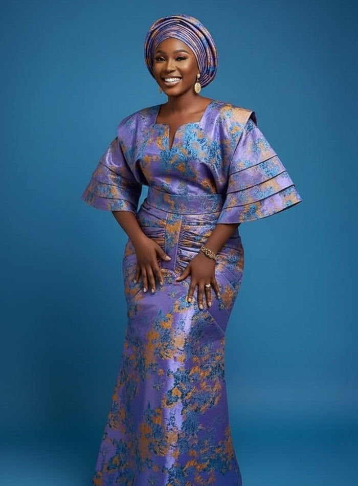 Regal Jessica Brocade Dress