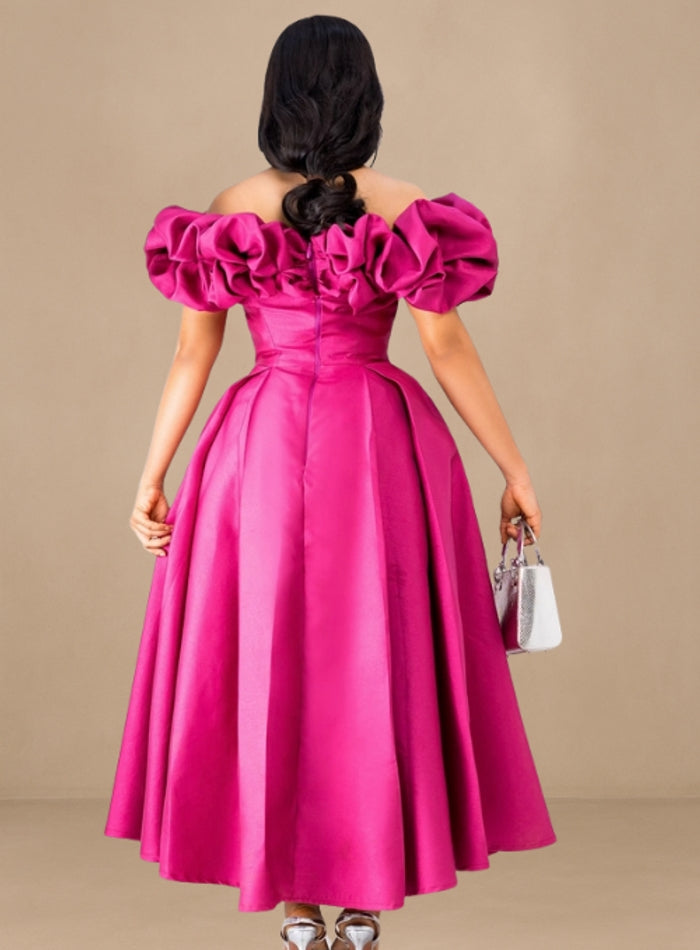 Glamorous Ruffle Dress