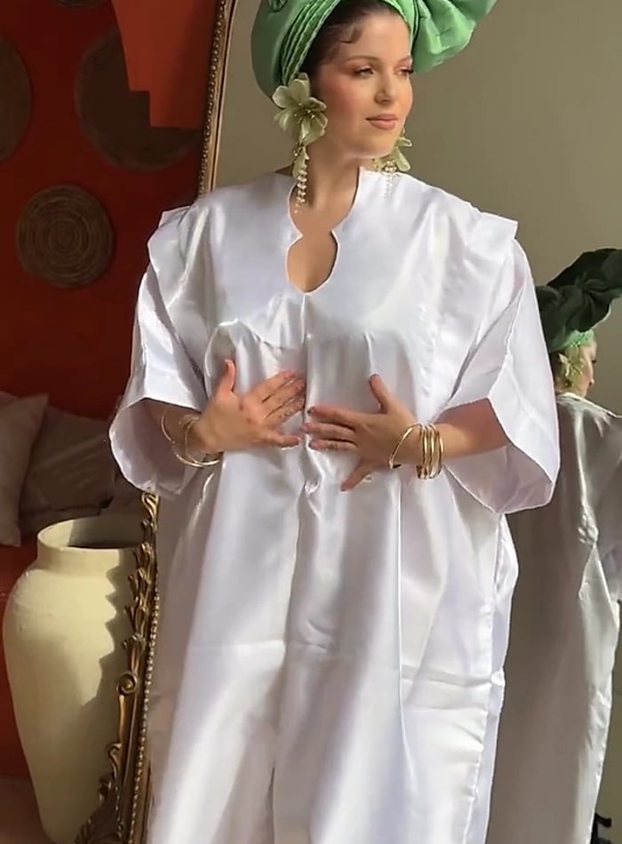 Elegant Safiya Boubou + Turban