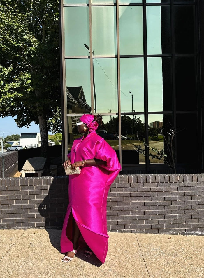 Classy Boubou Dress + Headscarf