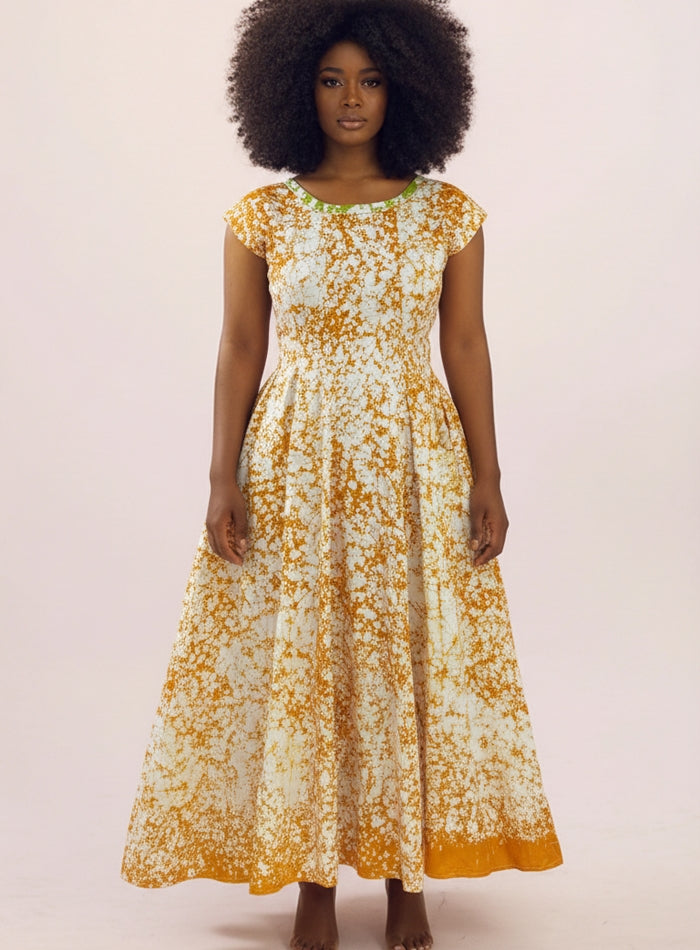 Gemina Two Toned Maxi Dress