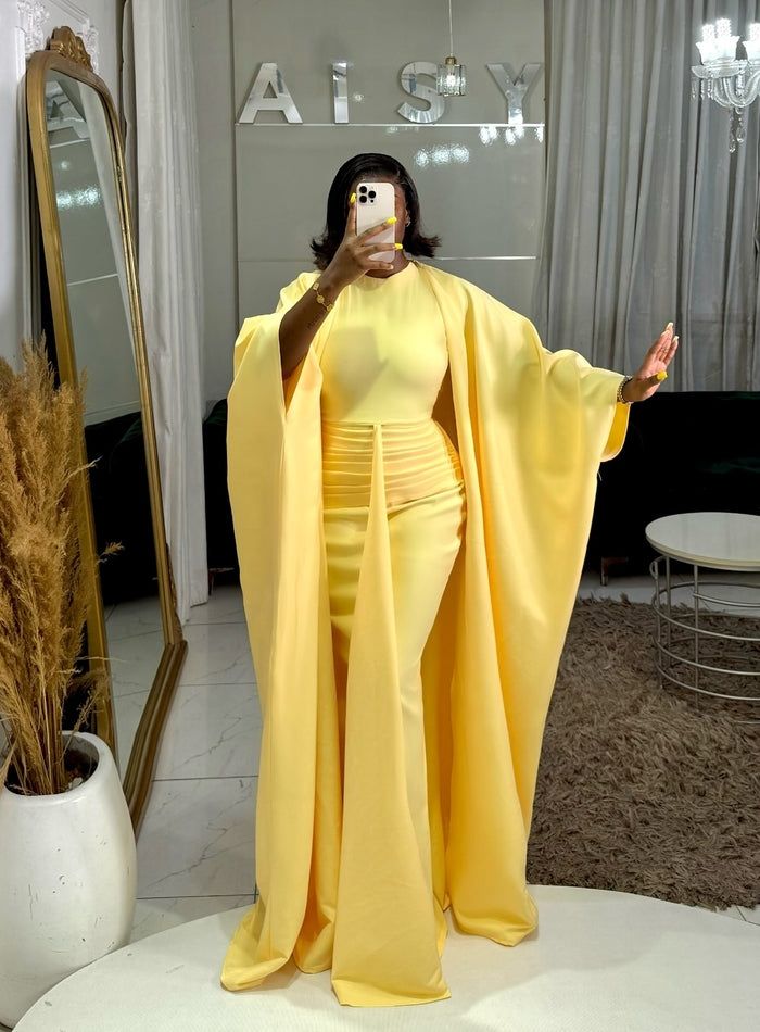 Classy Angela Gown + Kimono